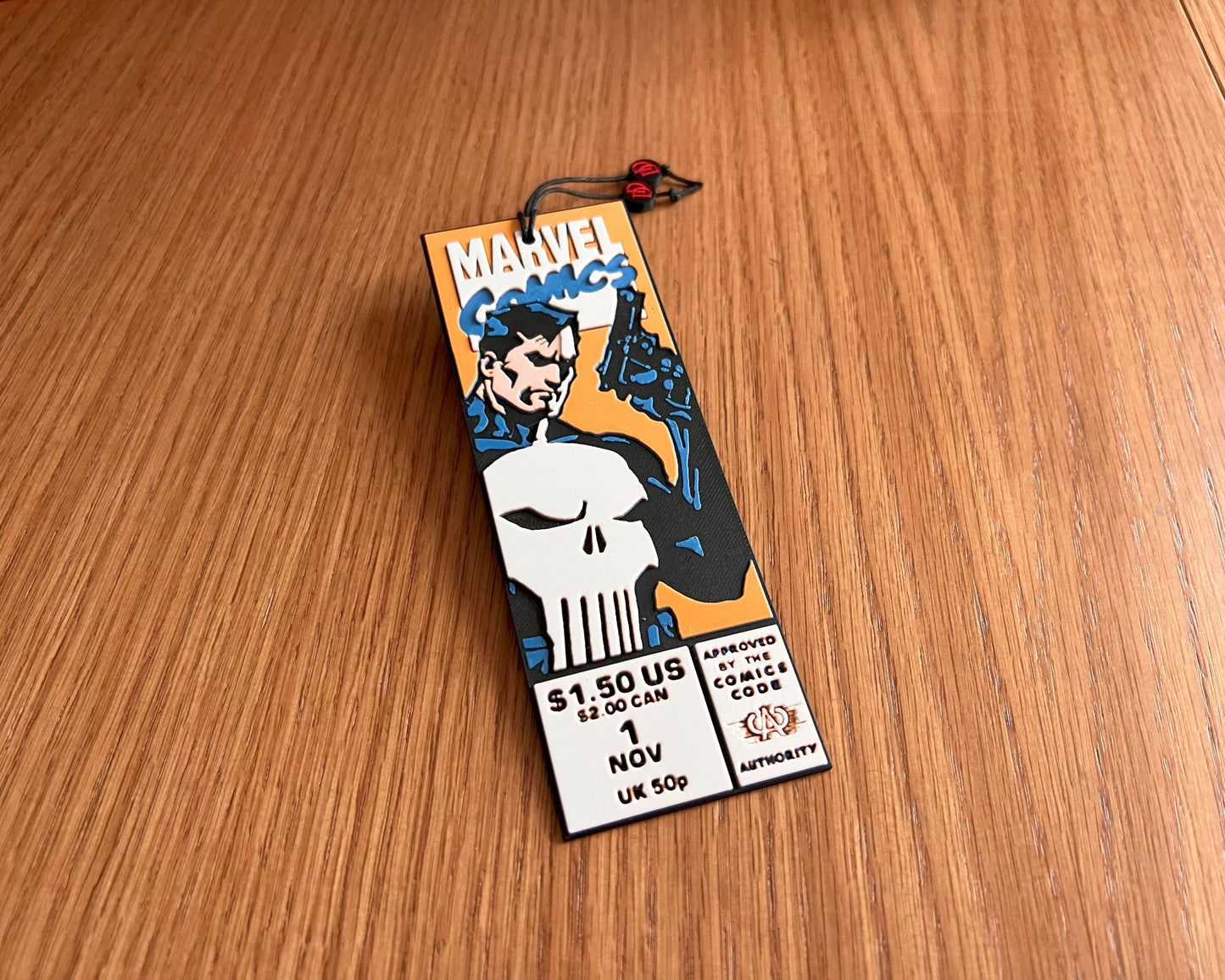 marcapaginas punisher colección marvel cornerbox cómics