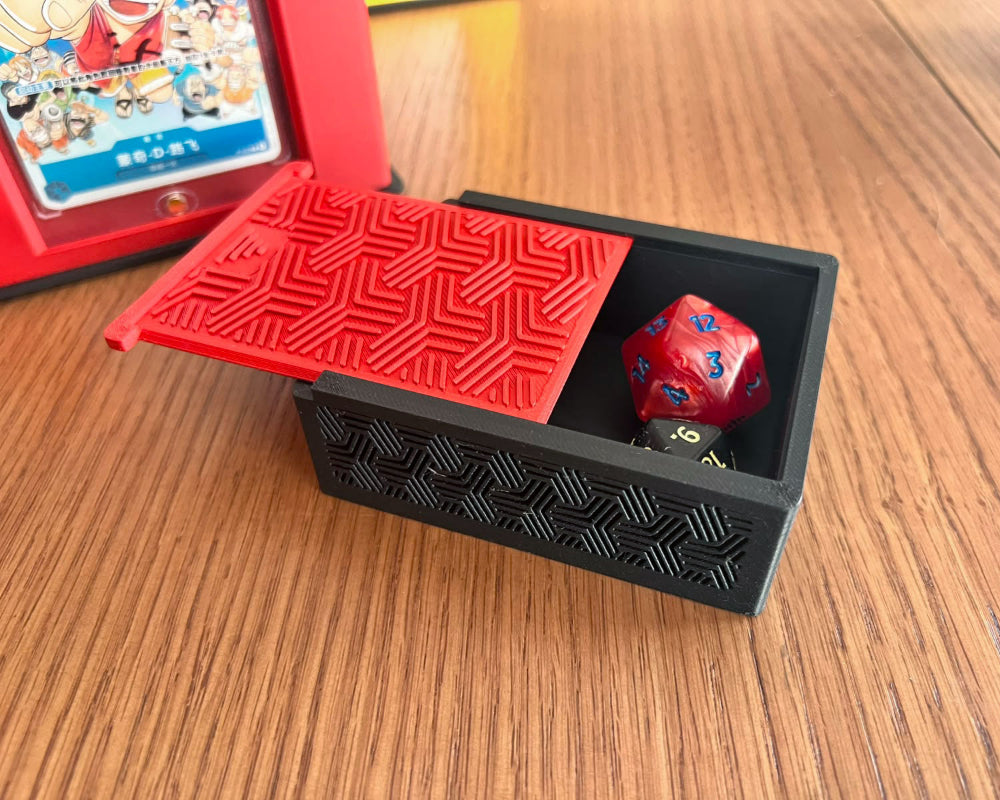 Cajas cartas TCG one piece impresas 3d personalizadas mecanicas commander lider luffy caja dados contadores