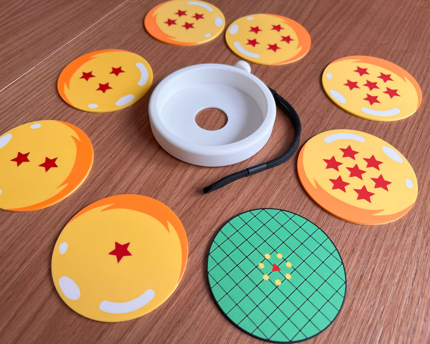 Posavasos juego dragonball radar anime bolas dragon preview