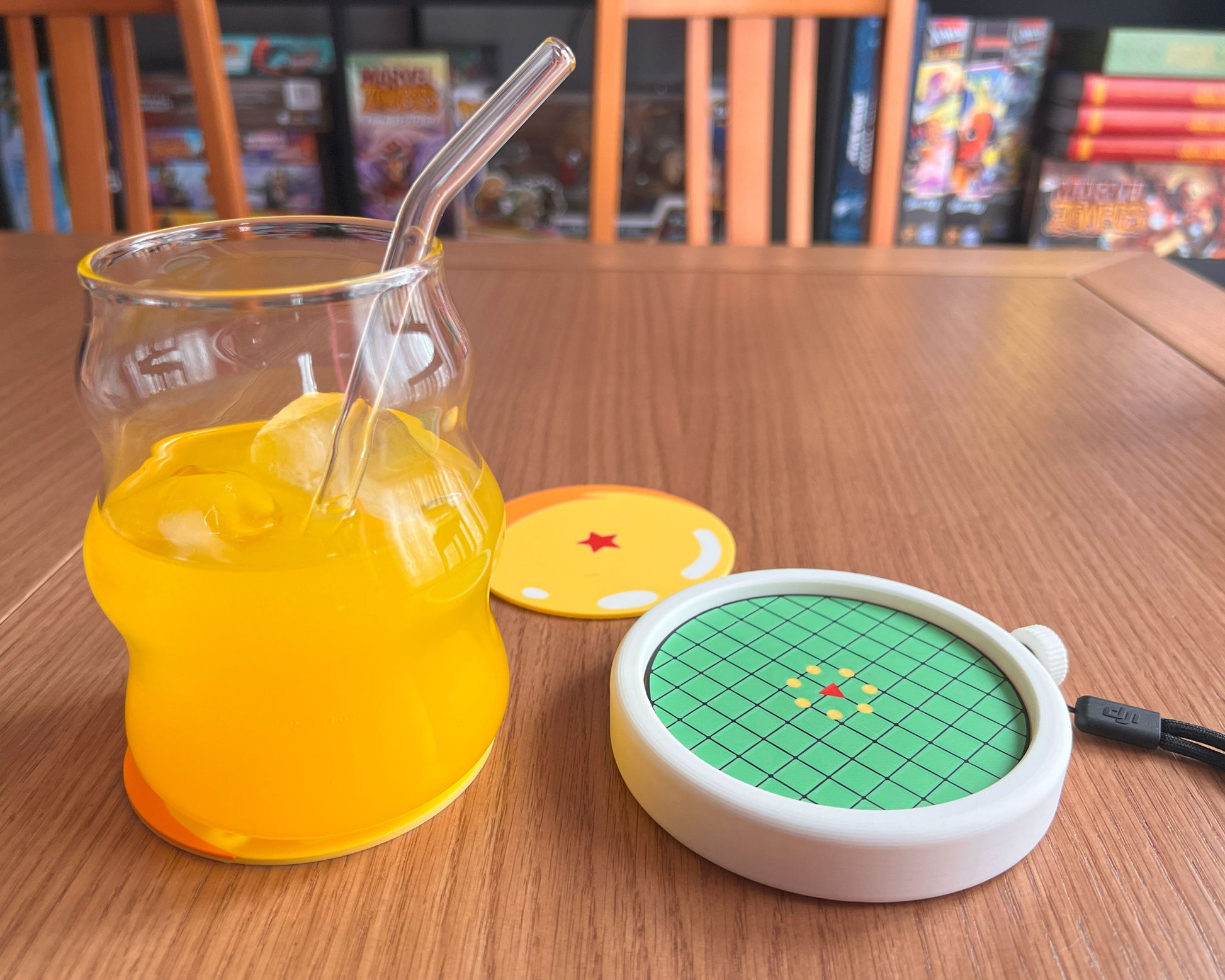 Posavasos juego dragonball radar anime bolas dragon preview ejemplo