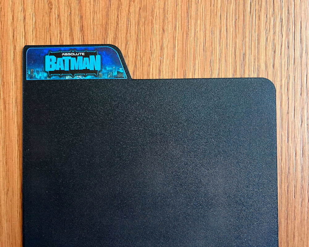 Separadores comics absolute dc organizador superhéroes batman frontal
