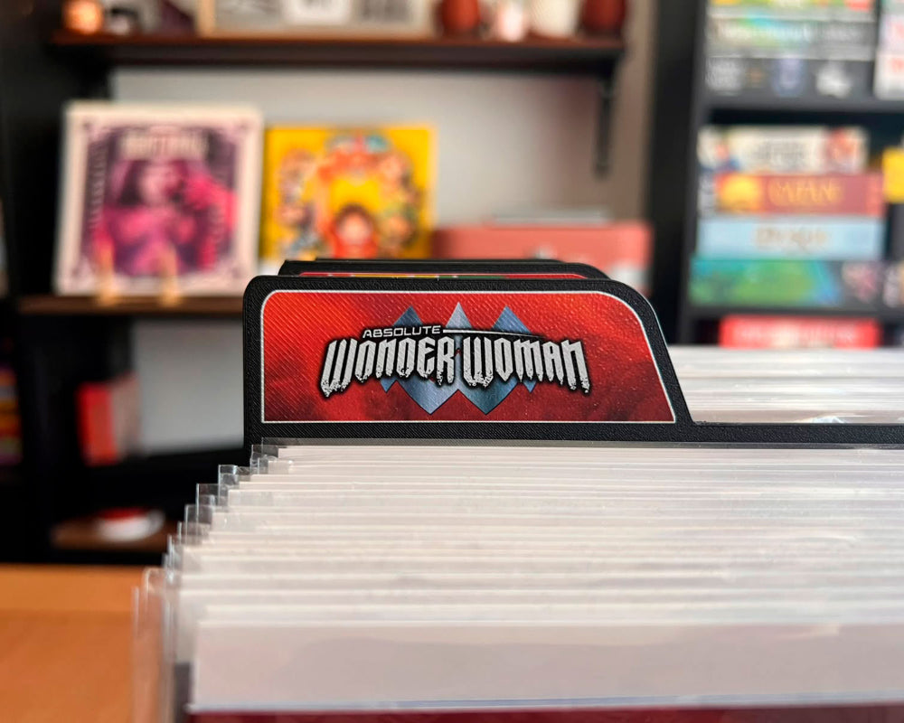 Separadores comics absolute dc organizador superhéroes superman
