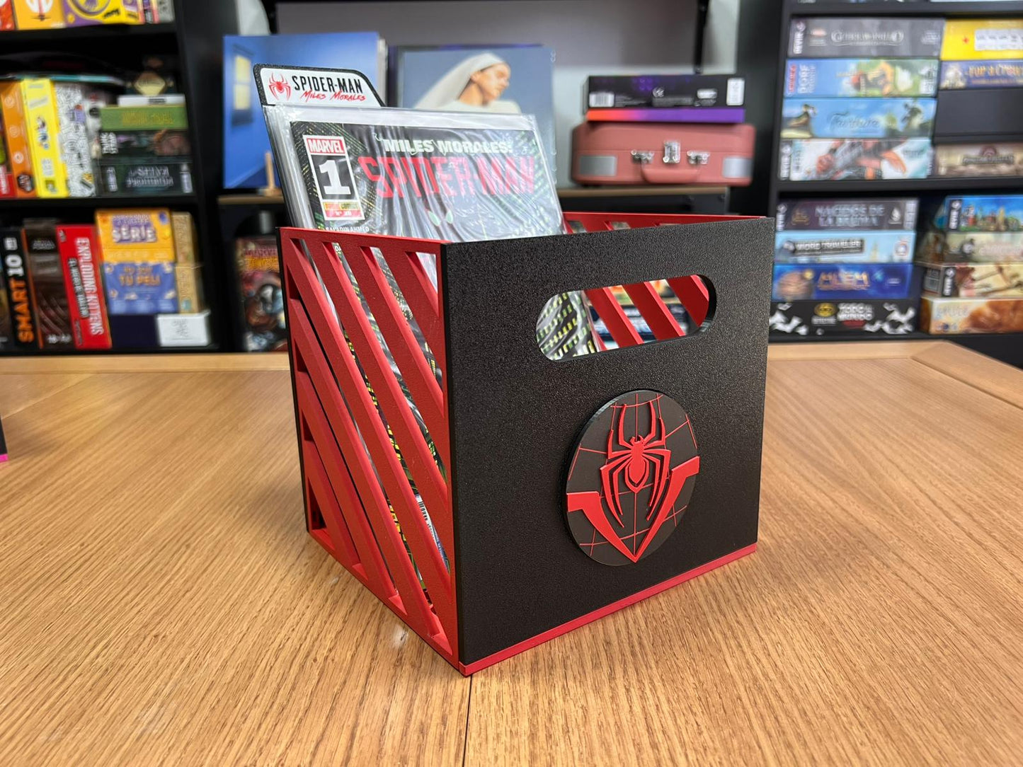 Cajas Spiderman (arácnidos)