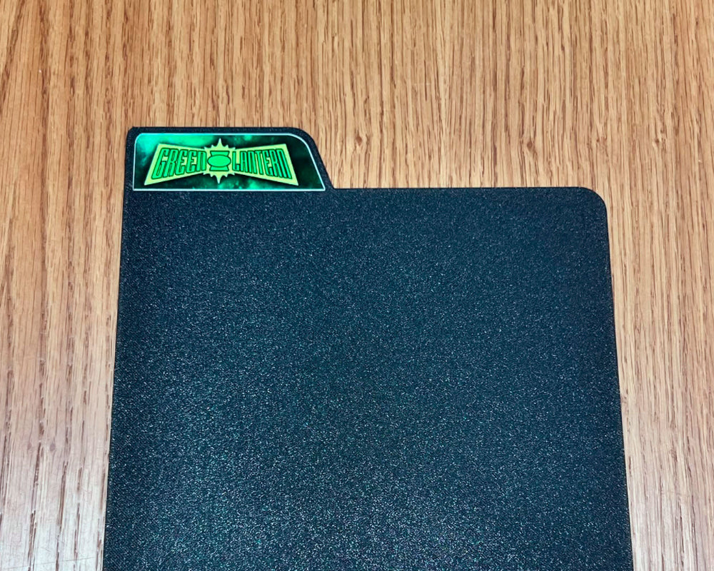 caja comics green lantern dc detalle separador etiqueta