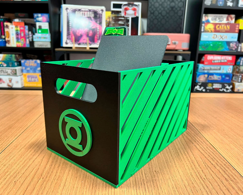 caja comics green lantern dc lateral separador