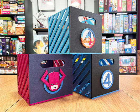 cajas cómics fantastic four 4 fantasticos galactus logo cosa mister fantastico antorcha humana
