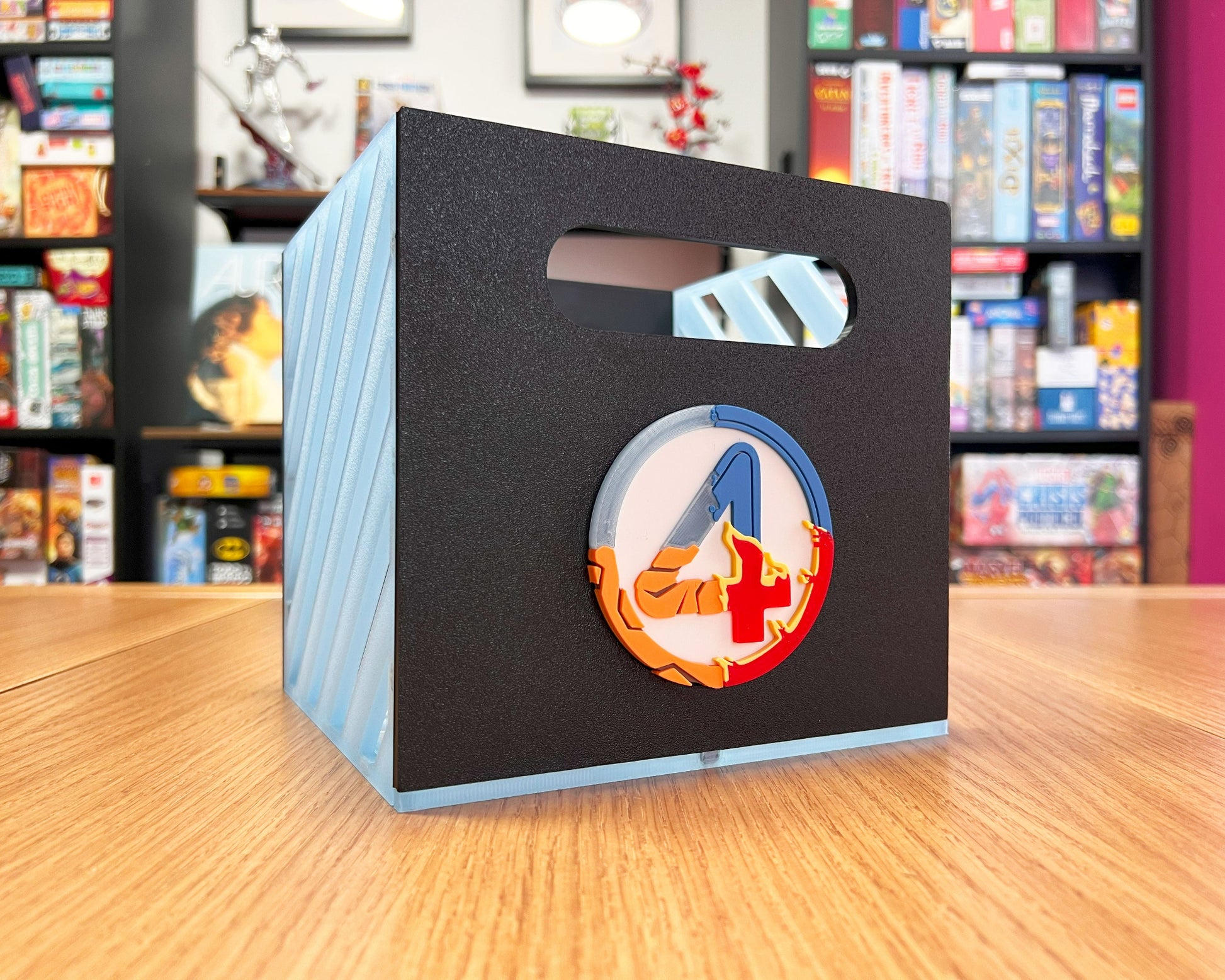 cajas cómics fantastic four 4 fantasticos galactus logo cosa mister fantastico antorcha humana caja elementos traslucida