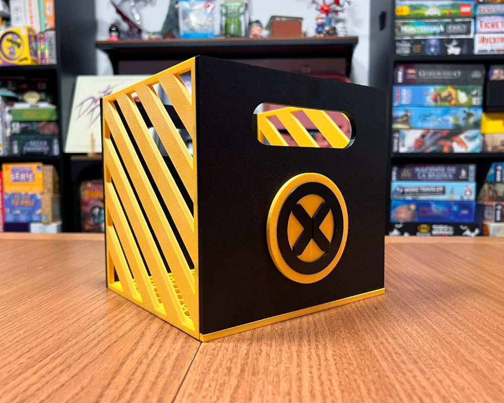 cajas xmen moderno hickman logo 