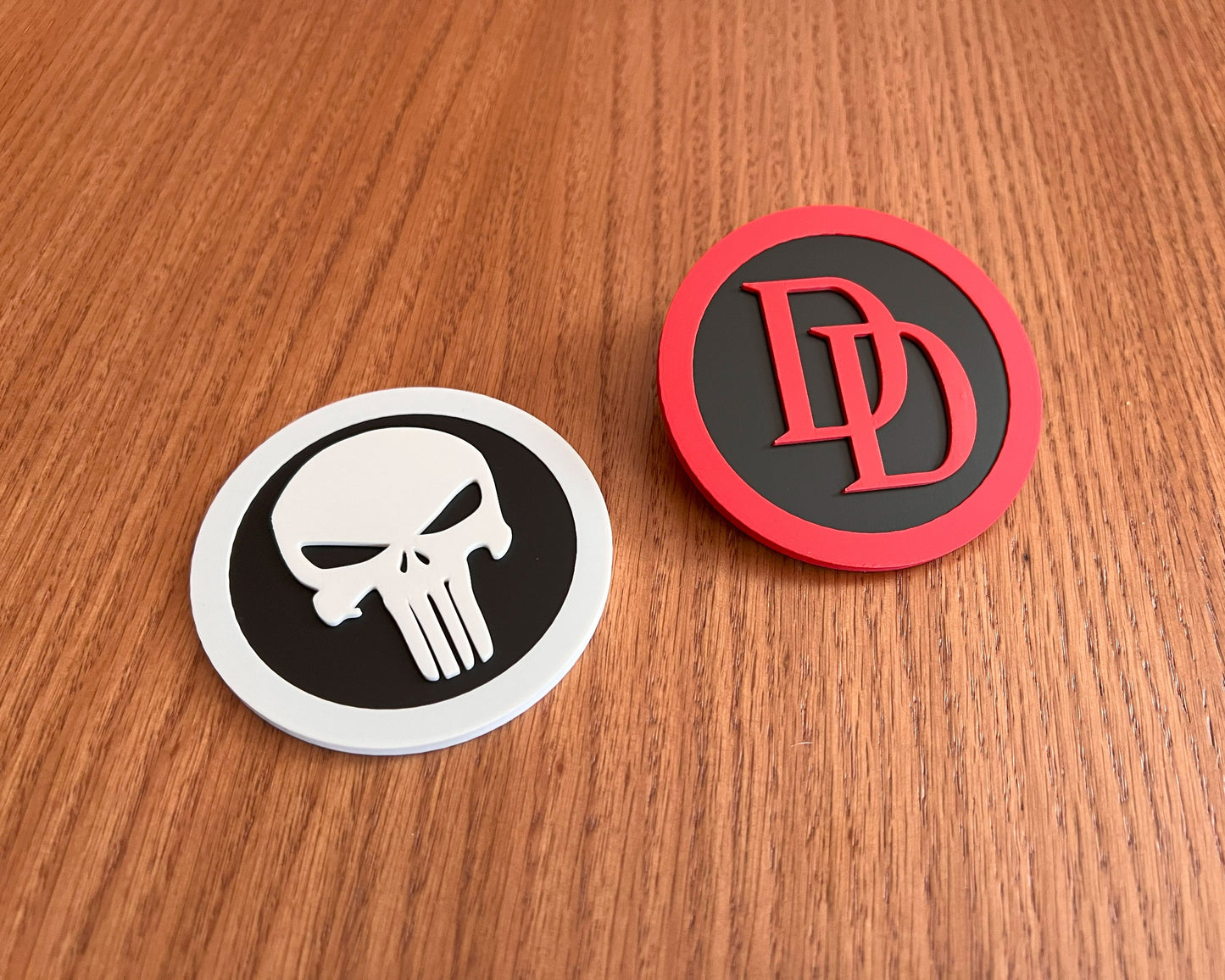 imanes nevera daredevil punisher colecionables cajas comics