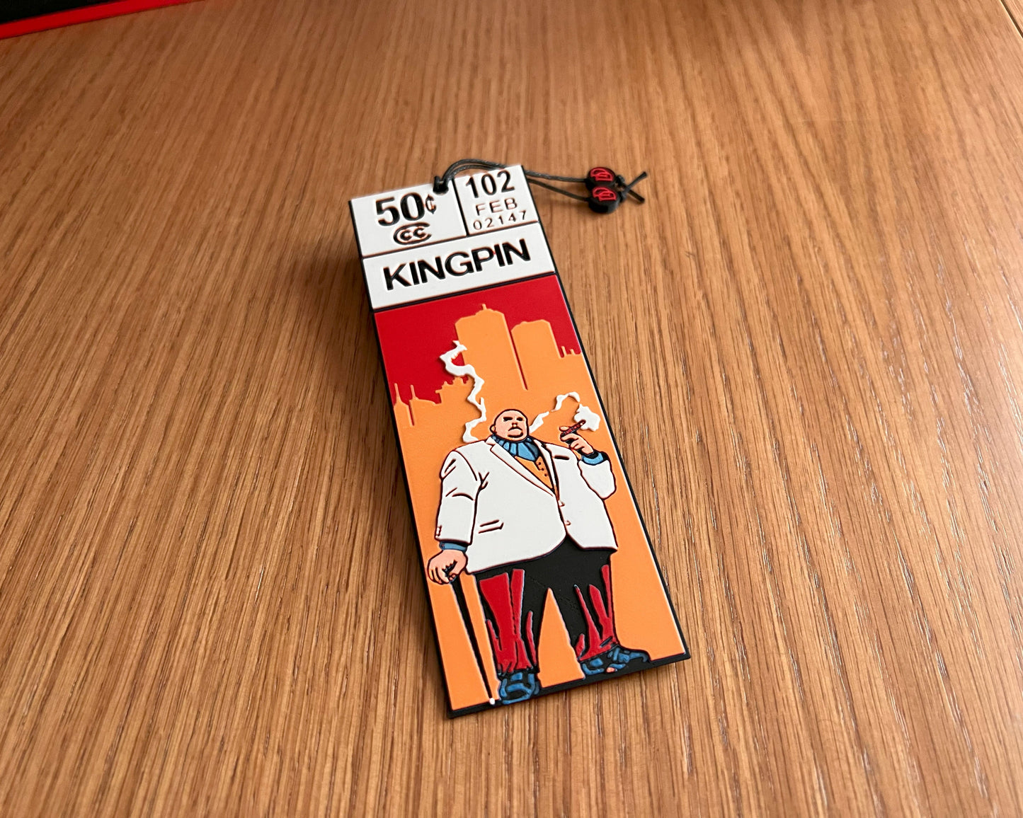 marcapaginas kingpin colección marvel cornerbox cómics