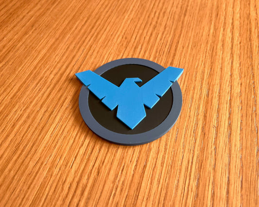 nightwing logo emblema iman nevera batman dc comics