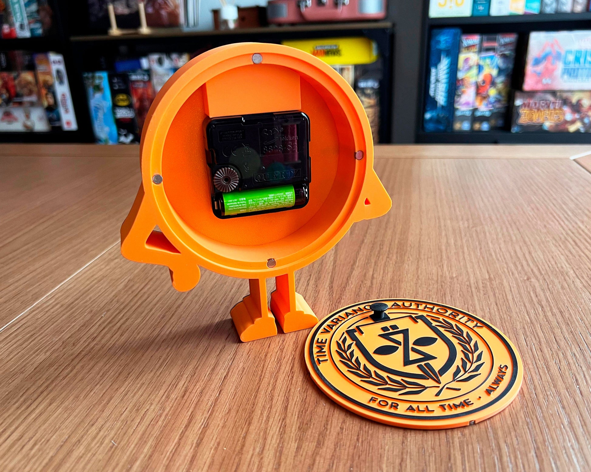reloj miss minutes marvel loki serie decoración mecanismo interno