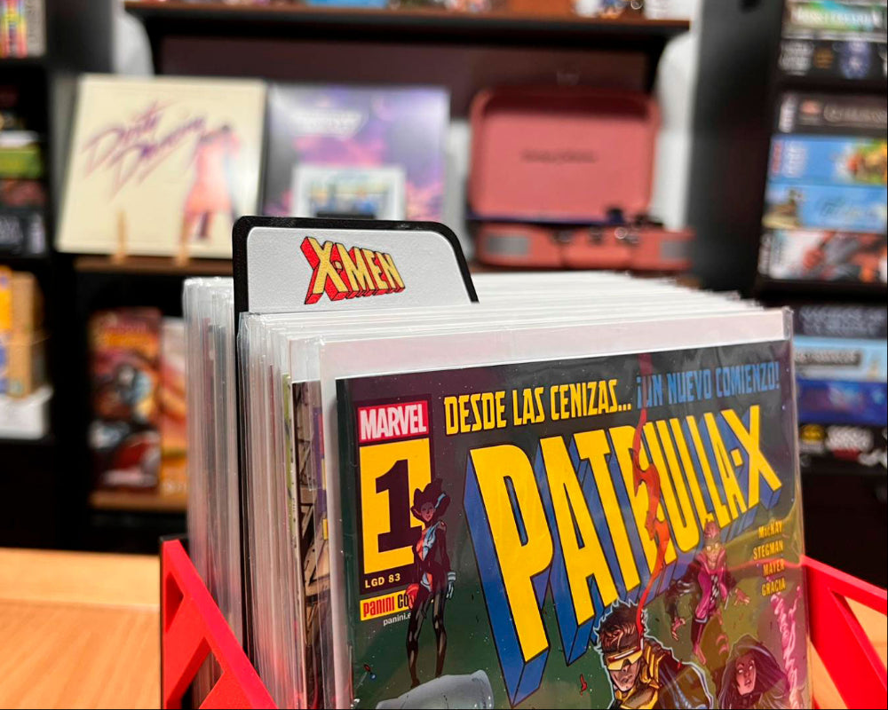 separador xmen clasico logo